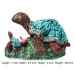 Turtle With Baby Turtle Aquarium Decor